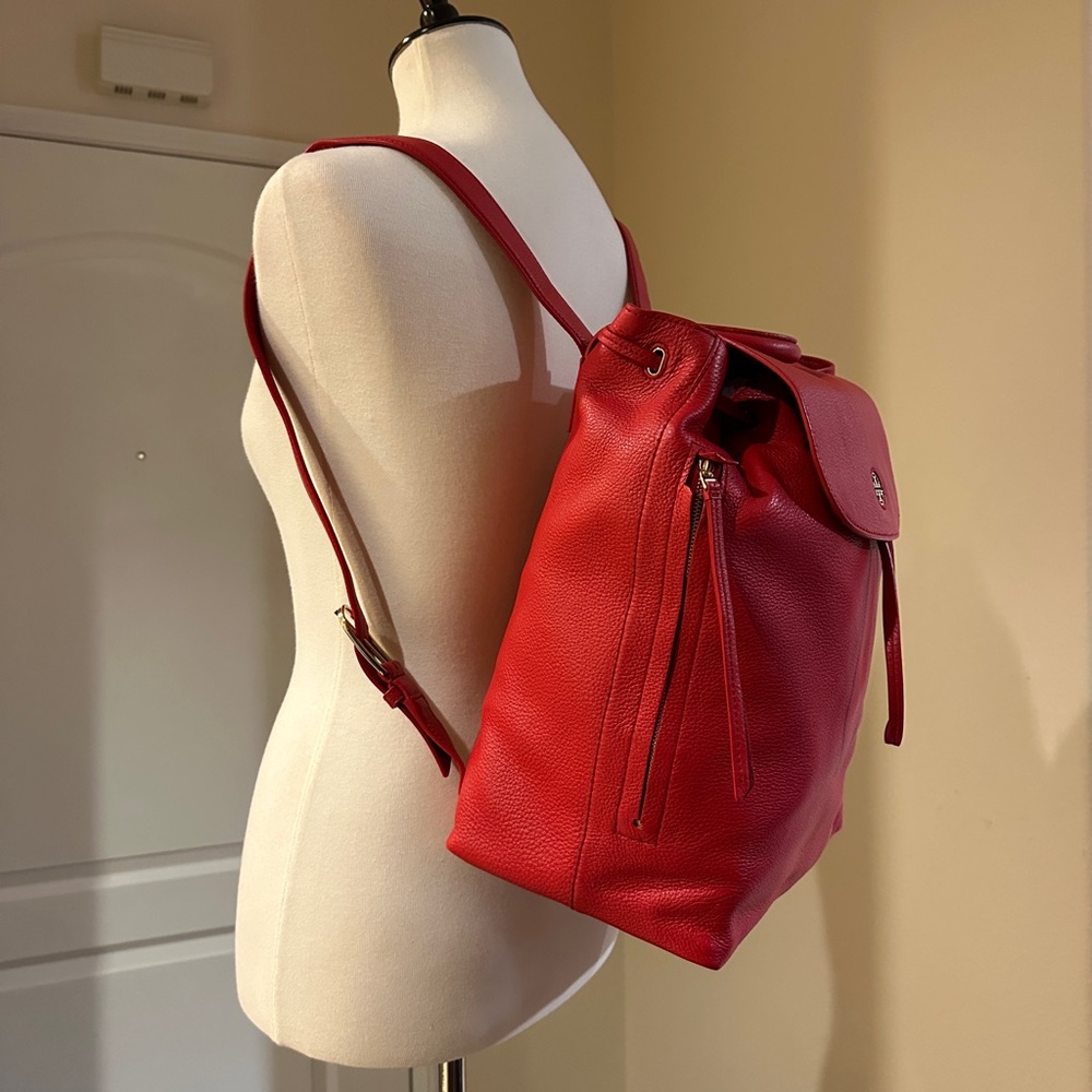 Tory Burch Red Backpack - Picture 11 of 17